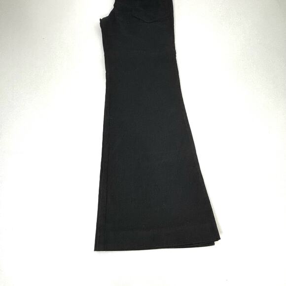 Anthro Maeve The Naomi Black High Waist Wide Leg Pants 4 - Picture 7 of 11